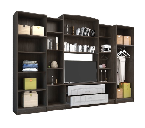 Гостиная Макарена Венге/Дуб (Ш-2790 х В-2000 х Г-440 мм)