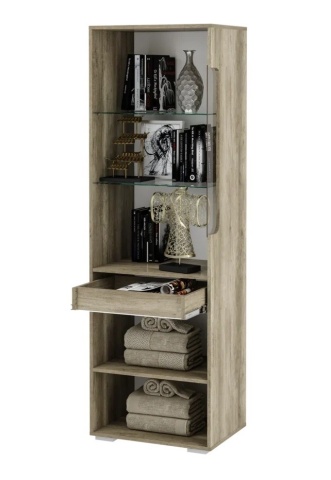 Шкаф для посуды Наоми ШК-23, белый глянец