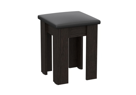 Табурет квадратный №1 дуб венге