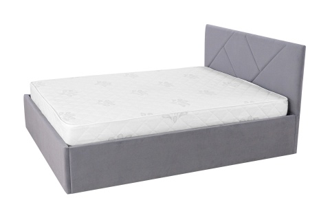 Кровать Лима серо-голубая
